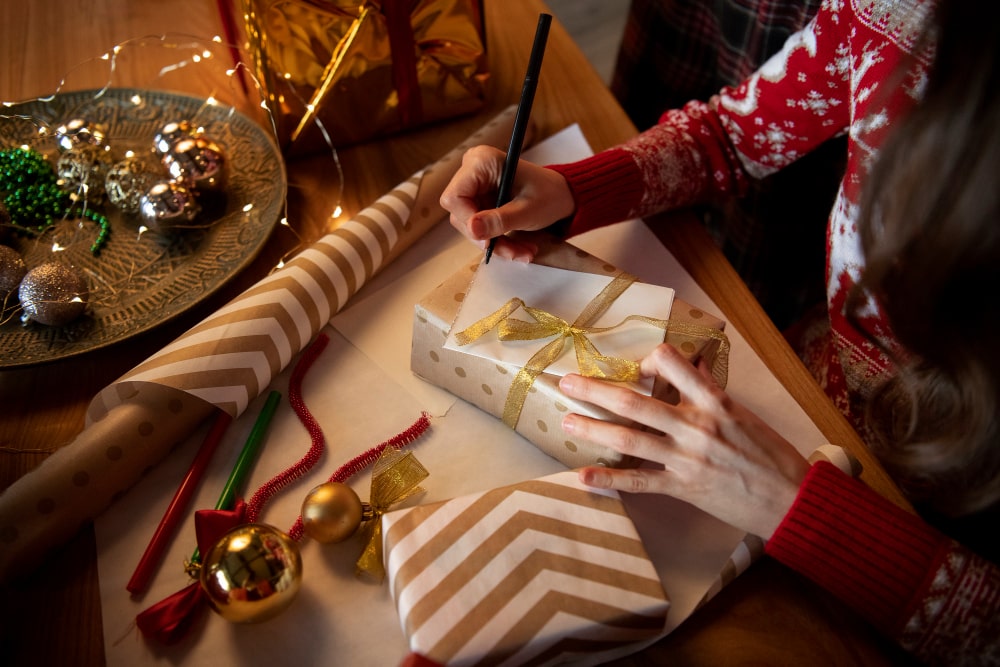 Jak podpisać prezenty świąteczne?